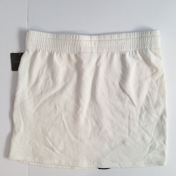 Grayson Threads White Drawstring Skirt Size L Cotton Polyester Blend - Picture 3 of 10
